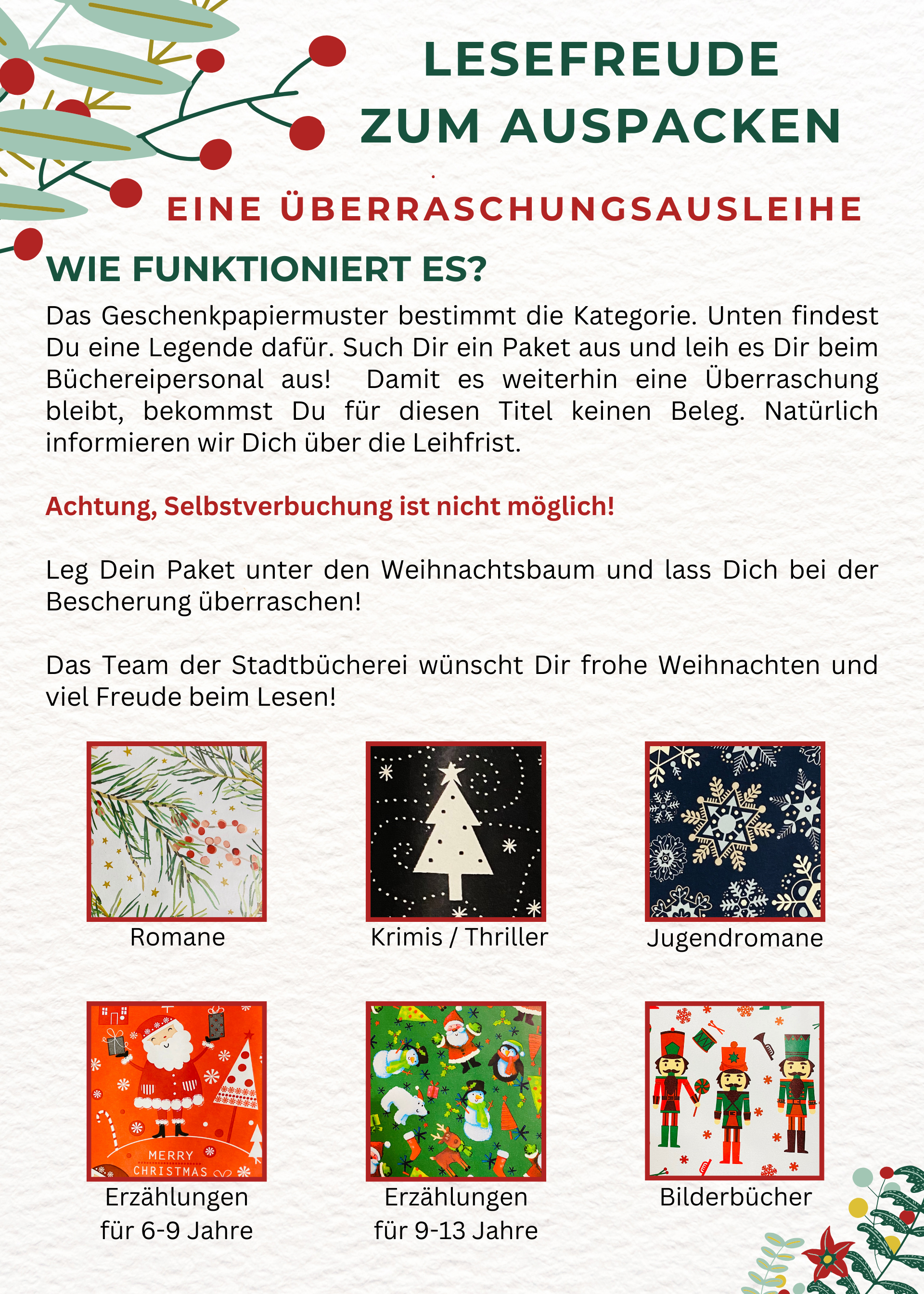 Lesefreunde zum Auspacken